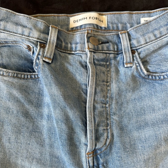 Aritzia Denim Forum Arlo High Rise Straight Jeans - Picture 3 of 5